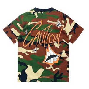 Chrome Hearts Camo Graphic T-Shirt