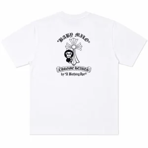 Bape x Chrome Hearts Shirt White