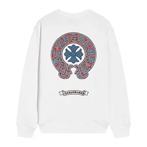 Chrome Hearts Aurelia Mosaic Cross Ls White