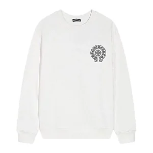 Chrome Hearts Cross Horseshoe Sweatshirt – White