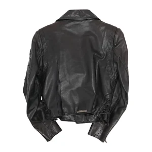 Chrome Hearts Flare Double Rider Leather Jacket