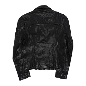 Chrome Hearts Leather Double Rider Jacket