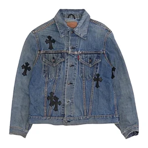 Chrome Hearts Levi's Cross Patch Denim Jacket