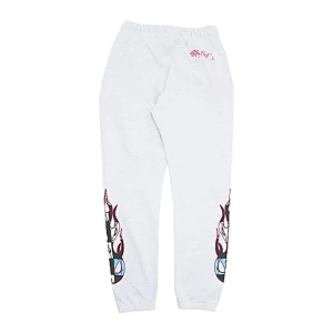 Chrome Hearts Matty Boy Flame Sweatpants Grey