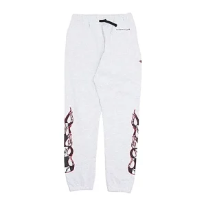 Chrome Hearts Matty Boy Flame Sweatpants Grey