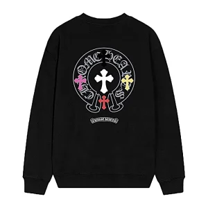 Chrome Hearts Multi Cross Horseshoe Ls Black