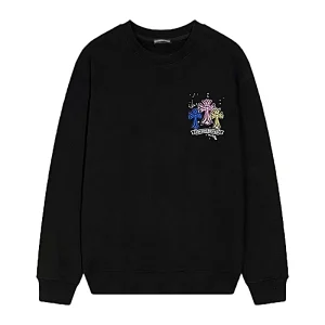 Chrome Hearts Neon Trinity Cross Long Sleeve Tee