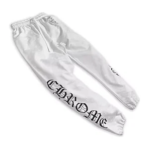Chrome Hearts Plus Cross All Over Print Sweatpants White