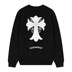 Chrome Hearts Shadow Saint Cross Long Sleeve Black