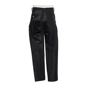 Chrome Hearts X Comme Des Garçons Cross Patch Paneled Trousers