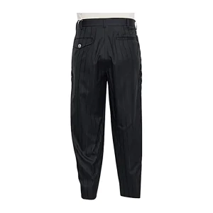 Chrome Hearts X Comme Des Garçons Pleated Fleur De Lis Trousers