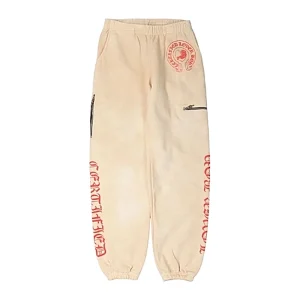 Chrome Hearts X Drake Certified Lover Boy Dagger Zip Sweatpants