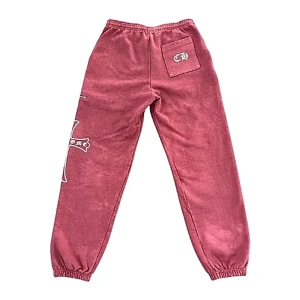 Chrome Hearts X Drake Certified Lover Boy Sweatpants Pink